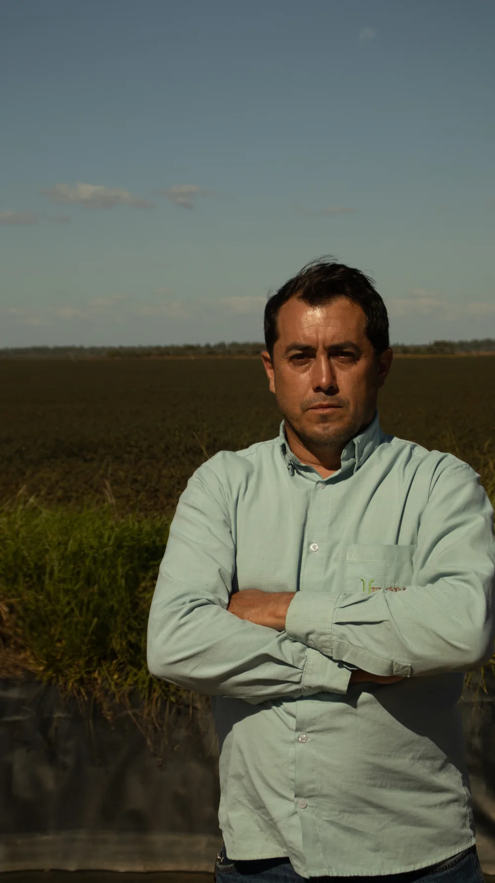 Fernando Barbosa no campo